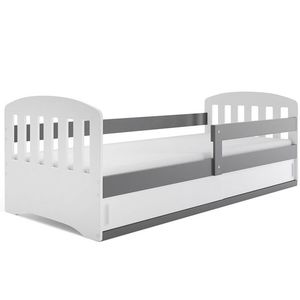 BMS Detská posteľ CLASIC 1 Farba: Sivá / biela, Rozmer.: 160 x 80 cm vyobraziť