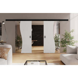 KIER Posuvné dvere FALA DUO | 132 cm Farba: Biela vyobraziť