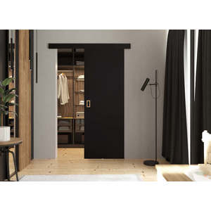 KIER Posuvné dvere WERDI | 70 cm Farba: Čierna vyobraziť