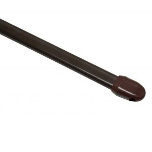 Vitrážna tyč rozťažná, plochá 11 mm hnedá, 50 - 70 cm vyobraziť