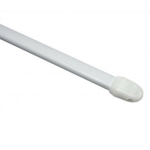 Vitrážna tyč rozťažná, plochá 11 mm biela, 80 - 115 cm vyobraziť