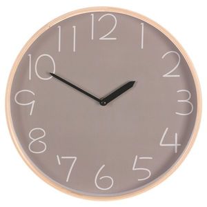 Nástenné hodiny Simplex sivá, pr. 32 cm, MDF vyobraziť