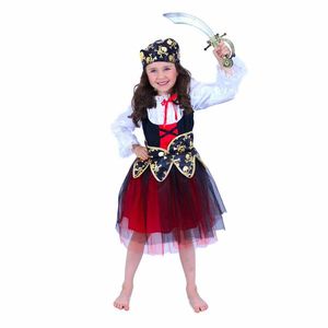 Rappa Detský kostým Pirátka so šatkou, veľ. S vyobraziť