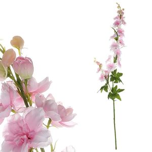 Umelá kvetina Ostrožka staroružová, 70 x 8 cm vyobraziť