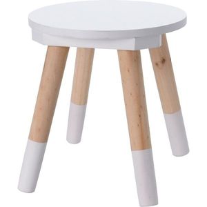 Detská drevená stolička Kid´s collection biela, , 24 x 26 cm vyobraziť