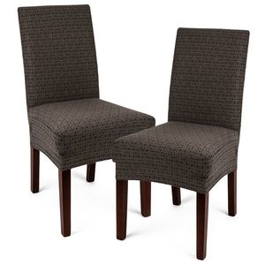 4Home Multielastický poťah na stoličku Comfort Plus hnedá, 40 - 50 cm, sada 2 ks vyobraziť
