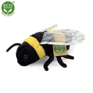 Rappa Plyšová včela, 16 cm ECO-FRIENDLY vyobraziť