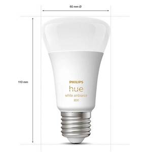 Philips Hue Philips Hue White Ambiance E27 LED 8W 1100lm vyobraziť