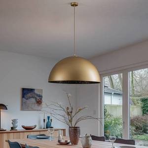 SIGMA Závesná lampa Fera, zlatá/čierna škvrnitá, Ø 70 cm vyobraziť