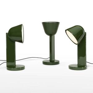 FLOS Stolová lampa FLOS Céramique Up, zelená vyobraziť