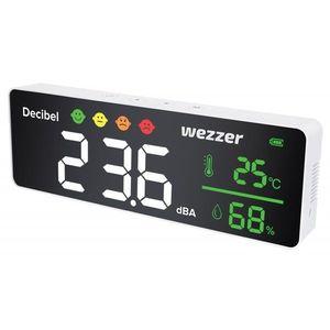 Levenhuk Wezzer Teo TH70 Noise Monitor Thermohygrometer vyobraziť