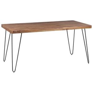 Jedálenský Stôl Masív Sheesham 160x80cm vyobraziť