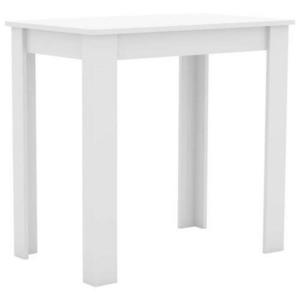 Jedálenský Stôl Esal, 80x50 Cm, Biely vyobraziť