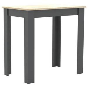 Jedálenský Stôl Esal, 80x50 Cm, Antracitový vyobraziť