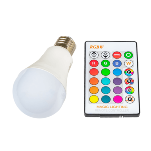 T-LED RGB LED žiarovka 5W E27 Farba svetla: RGB + teplá bielá 021170 vyobraziť