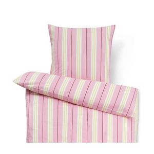 Prémiová bavlnená posteľná bielizeň, štandardná veľkosť, ružová vyobraziť