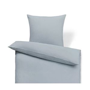 Ľanová posteľná bielizeň, modrá, štandardná veľkosť vyobraziť