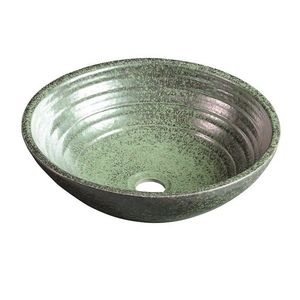 SAPHO - ATTILA keramické umývadlo, priemer 43cm, zelena meď DK006 vyobraziť