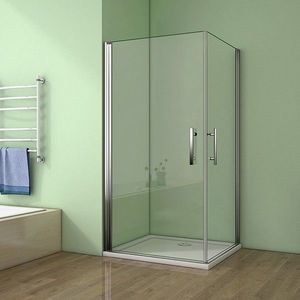 H K - Sprchovací kút MELODY A108 100x80 cm s dvoma jednokrídlovými dverami vrátane sprchovej vaničky SE-MELODYA108 / ROCKY-10080 vyobraziť