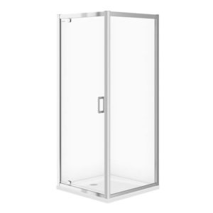 CERSANIT - Sprchovací kút ARTECO štvorec 80x190, kyvný, číre sklo S157-009 vyobraziť