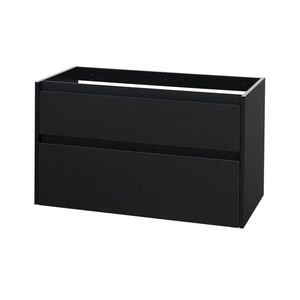 MEREO - Opto, kúpeľňová skrinka 101 cm, čierna CN942S vyobraziť