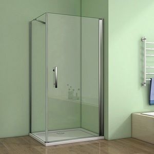 H K - Štvorcový sprchovací kút MELODY A1 100 cm s jednokrídlovými dverami SE-MELODYA1100 vyobraziť