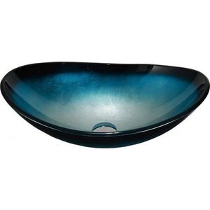 MEXEN - Sonia sklenené umývadlo 54 cm, modrá 24145447 vyobraziť