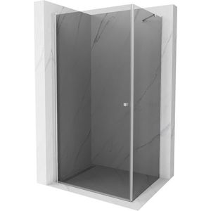 MEXEN/S - Pretória sprchovací kút 100x70, grafit, chróm 852-100-070-01-40 vyobraziť