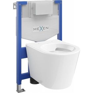 MEXEN/S - WC predstenová inštalačná sada Fenix XS-F s misou WC Rico, biela 6803372XX00 vyobraziť
