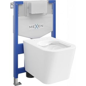 MEXEN/S - WC predstenová inštalačná sada Felix XS-F s misou WC Teo, biela 6803385XX00 vyobraziť