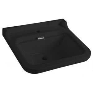 KERASAN - WALDORF keramické umývadlo 60x55cm, čierna mat 4140K7 vyobraziť