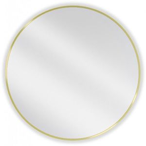 MEXEN - Loft zrkadlo 85 cm, zlatý rám 9850-085-085-000-50 vyobraziť