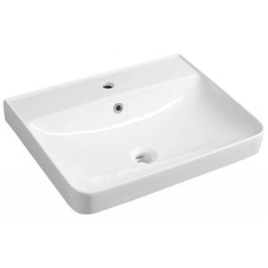 AQUALINE - ZEN keramické umývadlo nábytkové 60x45cm, biela 3060 vyobraziť