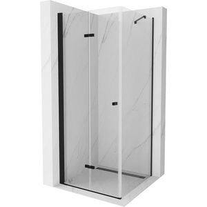 MEXEN/S - Lima sprchovací kút 110 x 110 cm, transparent, čierna 856-110-110-70-00 vyobraziť