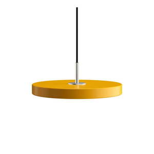 Okrovožlté LED závesné svietidlo s kovovým tienidlom ø 31 cm Asteria Mini – UMAGE vyobraziť