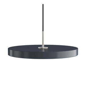 Antracitovosivé LED závesné svietidlo s kovovým tienidlom ø 43 cm Asteria Medium – UMAGE vyobraziť