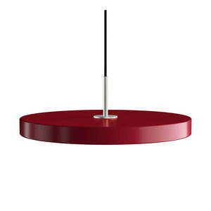 Červené LED závesné svietidlo s kovovým tienidlom ø 43 cm Asteria Medium – UMAGE vyobraziť