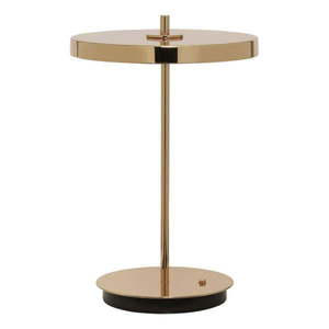 LED stolová lampa so stmievačom v zlatej farbe s kovovým tienidlom (výška 31 cm) Asteria Move – UMAGE vyobraziť