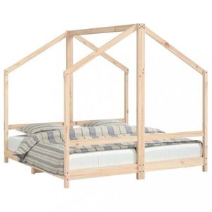 Dvojitá detská domčeková posteľ Dekorhome 80 x 160 cm vyobraziť
