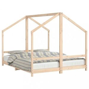 Dvojitá detská domčeková posteľ Dekorhome 80 x 200 cm vyobraziť