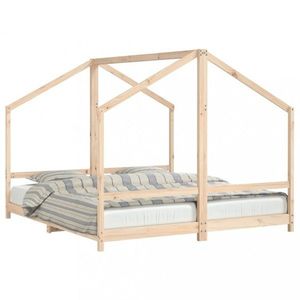Dvojitá detská domčeková posteľ Dekorhome 90 x 200 cm vyobraziť