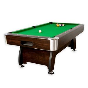 GamesPlanet® 1349 Biliardový stôl pool biliard 8 ft - s vybavením vyobraziť