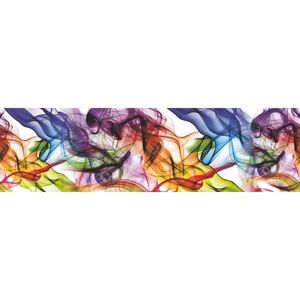 AG Art Samolepiaca bordúra Farebný dym, 500 x 14 cm vyobraziť