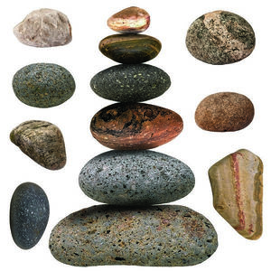 Samolepiaca dekorácia Stones, 30 x 30 cm vyobraziť