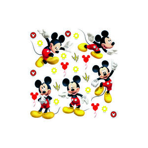 Samolepiaca dekorácia Mickey Mouse, 30 x 30 cm vyobraziť