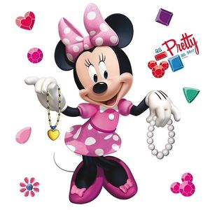 Samolepiaca dekorácia Minnie Mouse, 30 x 30 cm vyobraziť
