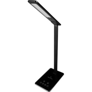 Retlux RTL 198 Stolná LED lampa s Qi dobíjaním čierna, 5 W, 250 lm vyobraziť