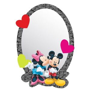 AG Art Samolepiace detské zrkadlo Mickey & Minnie, 15 x 21, 5 cm vyobraziť