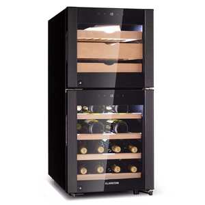 Klarstein El Dorado 89, chladnička na víno a syr, 89 l, 2 zóny, dotykový displej, LED vyobraziť