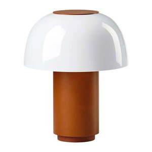 Oranžová hliníková LED stmievateľná stolová lampa (výška 22 cm) Harvest – Zone vyobraziť